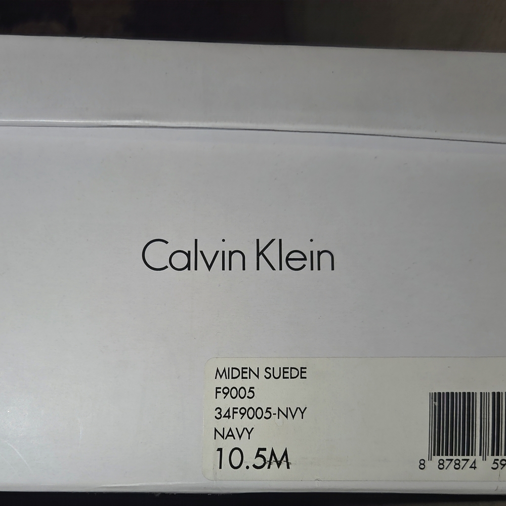 Calvin Klein Men's Navy Loafers - Picture 9 of 9